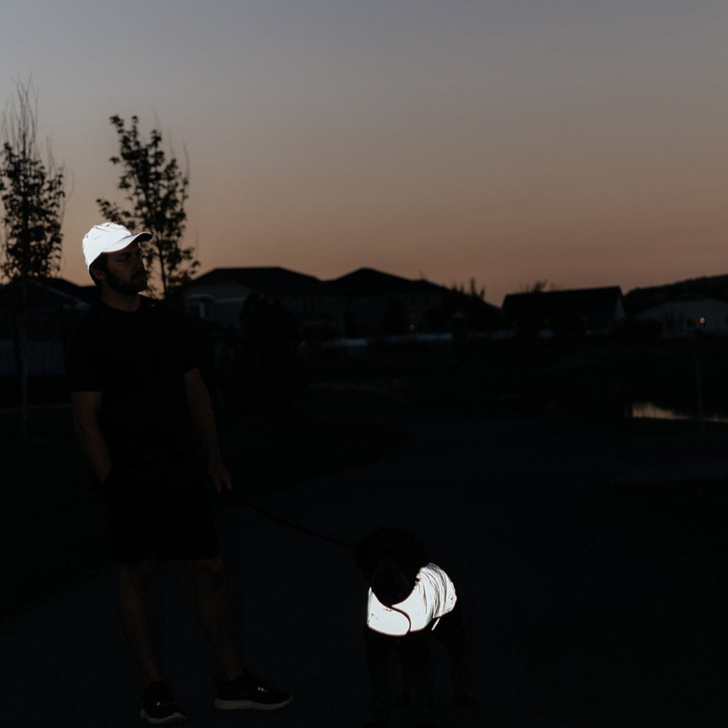 Reflective Mesh Running Hat