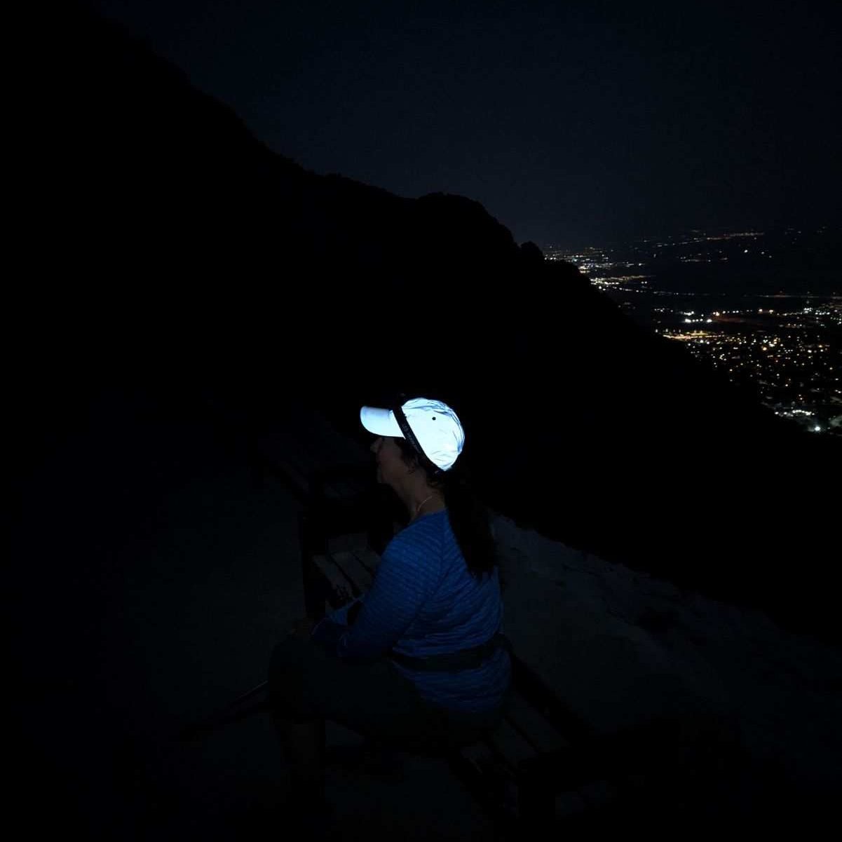Reflective Mesh Running Hat
